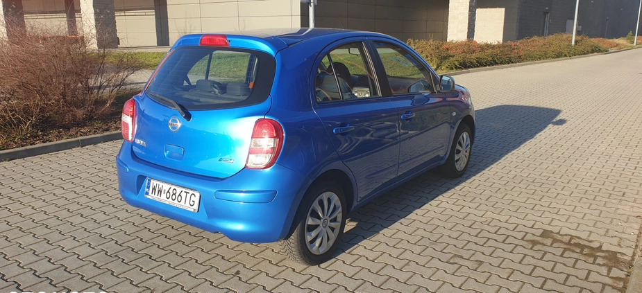 Nissan Micra cena 17900 przebieg: 152000, rok produkcji 2012 z Warszawa małe 67